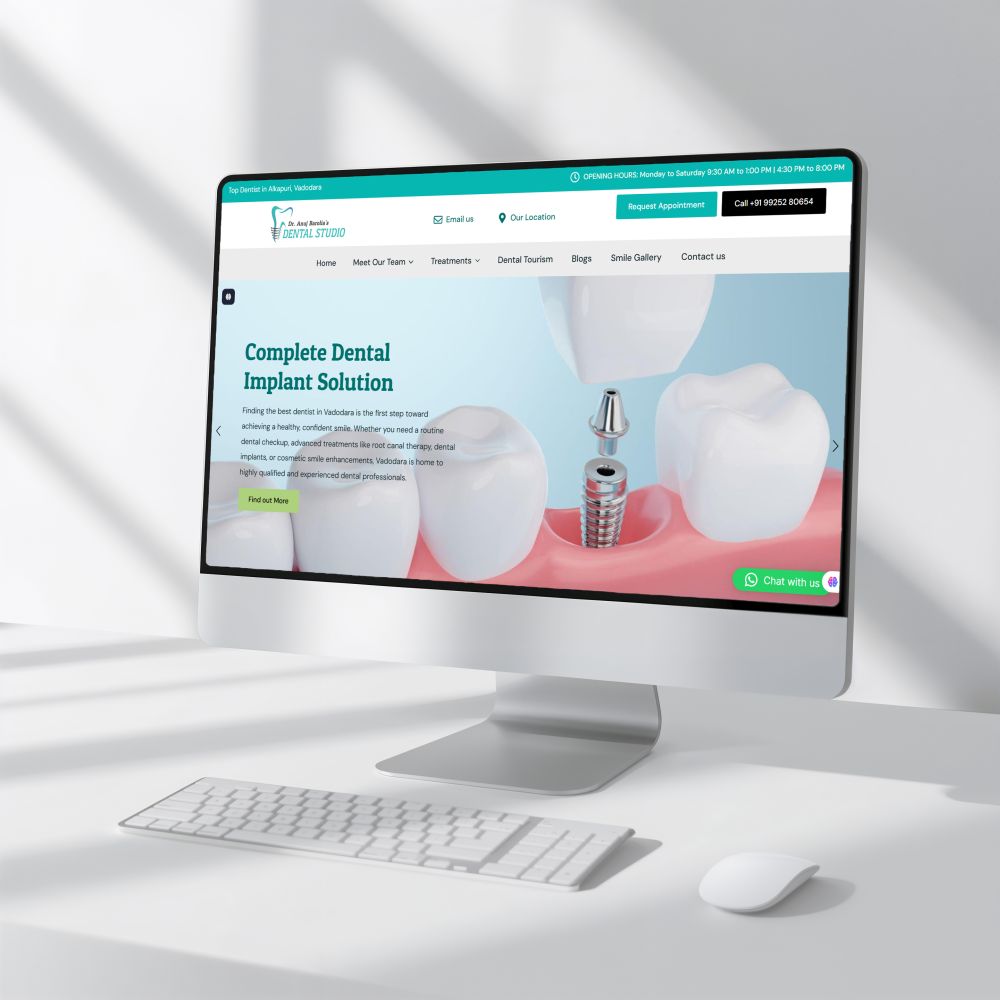 Dr. Anuj Barolia's Dental Studio - Dental practice marketing case study results and success metrics